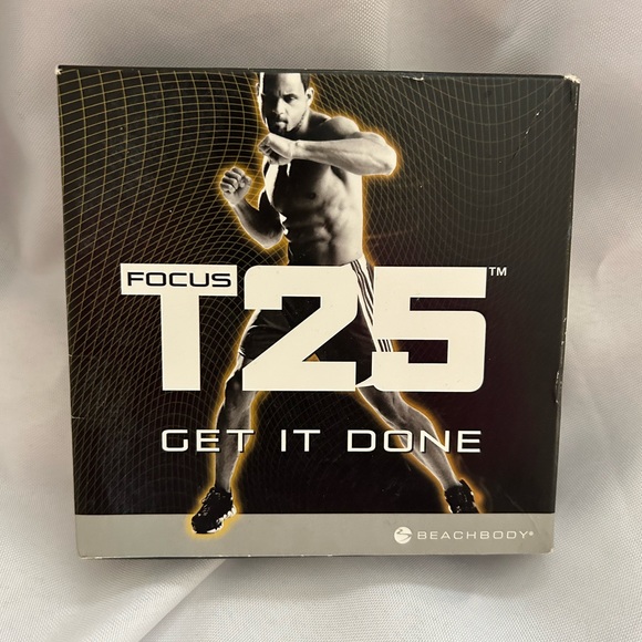 Focus T25 Get It Done DVD Set Alpha + Beta Fitness Workout - Picture 1 of 9